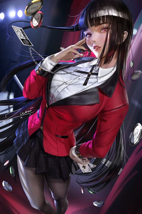 1200x1600px | free download | HD wallpaper: Jabami Yumeko, Kakegurui ...