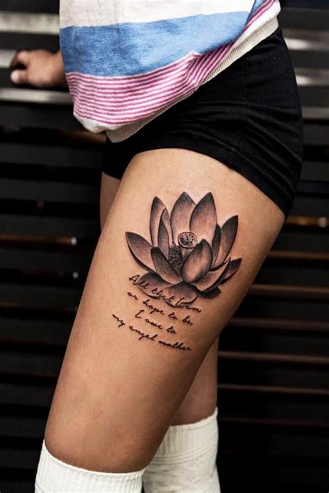 53 Best Lotus Flower Tattoo Ideas To Express Yourself | Lotus flower ...