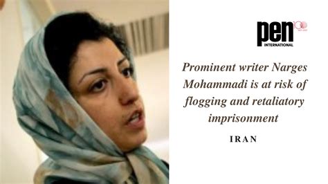 Iran: Prominent writer Narges Mohammadi is at risk of flogging and ...