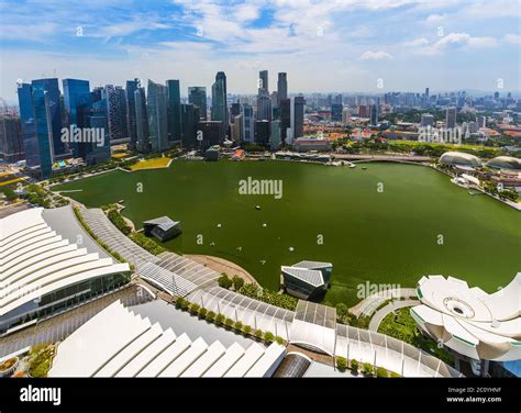 Singapore city skyline Stock Photo - Alamy