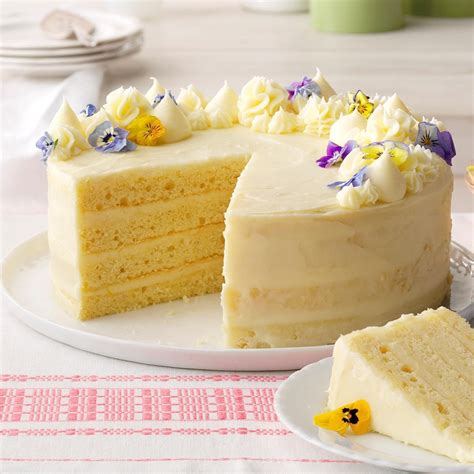 Lemon Layer Cake Recipe | Taste of Home