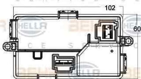 Rezistenta variabila ventilator interior habitaclu BMW (BRILLIANCE) 5 ...