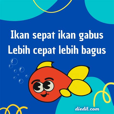 10 Pantun Ikan Sepat Ikan Gabus Lucu Penuh Arti | diedit.com