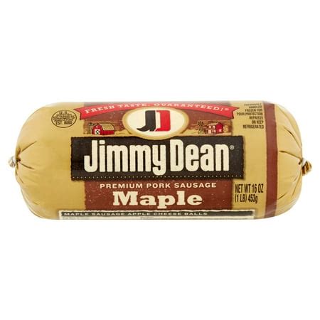 Jimmy Dean Maple Premium Pork Sausage, 16 oz - Walmart.com