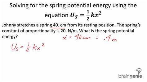 Equation Of Potential Energy - Tessshebaylo