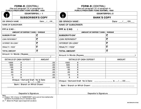 Payment Slip Sample | HQ Printable Documents