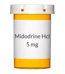 Midodrine Hcl 5mg Tablets