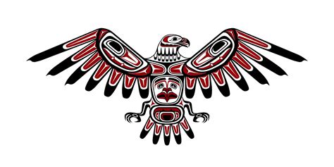 Thunderbird native american hawk symbol - uiDer