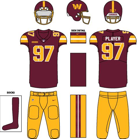 Washington Commanders Concept Uniforms - Concepts - Chris Creamer's ...