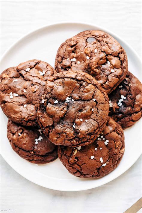 Fudgy Chocolate Brownie Cookies Recipe – How to Make Chocolate Brownie ...