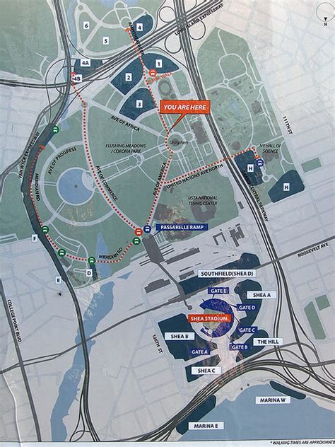 ipernity: Map of Flushing Meadows-Corona Park, September 2007 - by ...