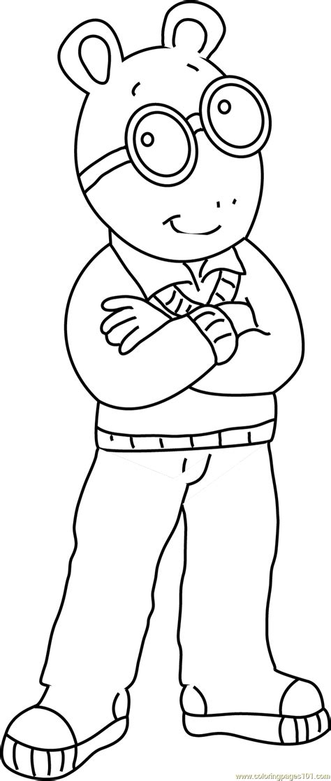 Arthur Pbs Kids Coloring Pages Coloring Pages