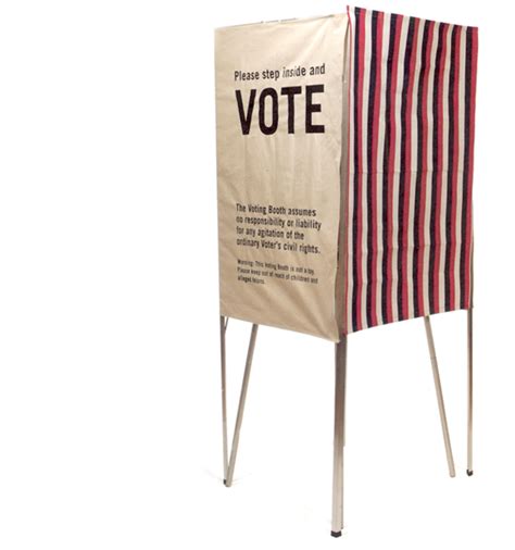 Voting Booth drawing free image download