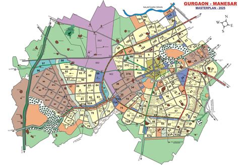 Gurgaon Maps|New Gurgaon Dwarka Expressway Master Plan 2025