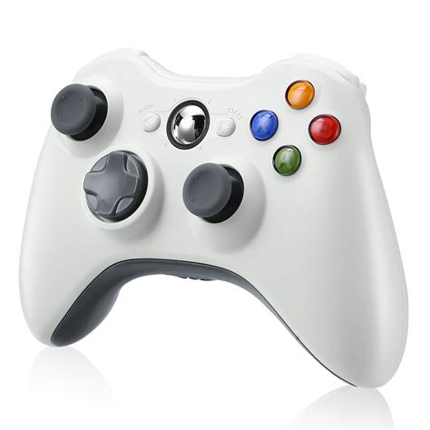 Microsoft Xbox 360 Ergonomic Wireless Controller - New Improved Design ...