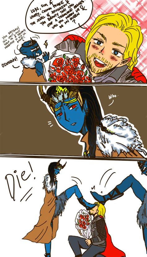 Be my Queen baby (Thor/Loki) by Durch-Leiden-Freude on DeviantArt