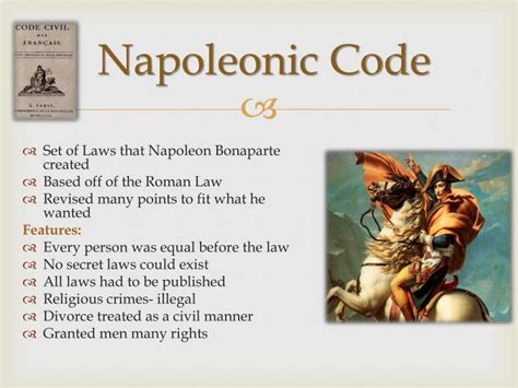 PPT - The Napoleonic Code PowerPoint Presentation - ID:831445