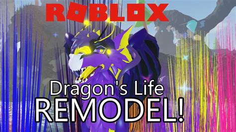 Dragon's Life got a HUGE update! (Remodel and more) Roblox - YouTube