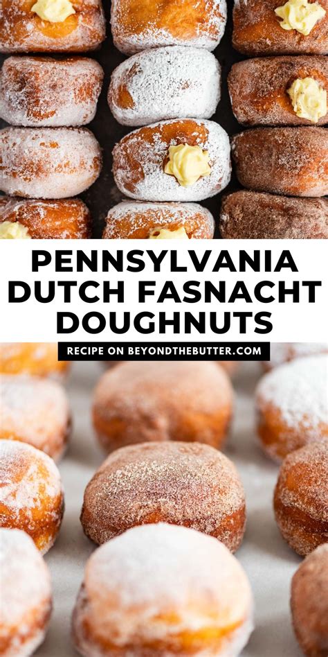 Pennsylvania Dutch Fasnacht Doughnuts - Beyond the Butter