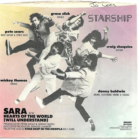 STARSHIP (Sara) Grunt FB-14253 = MINT + "VG++" picture sleeve! | eBay