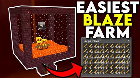 Best EASY Blaze XP Farm Minecraft Bedrock 1.20 - YouTube