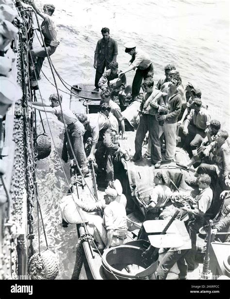 Photograph of Survivors of the USS Noa (APD-24)"Survivors of the USS ...