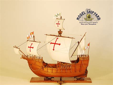 Santa Maria Model Ship | STEPHENS & KENAU™ The Model Shipyard