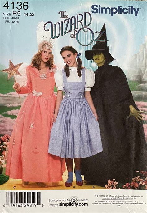 3 the Wizard of Oz Costumes of Dorothy Glinda the Good Witch - Etsy