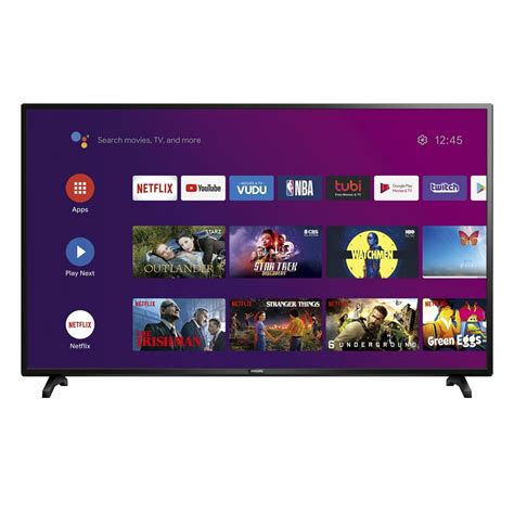 Philips 55" Class 4K Ultra HD (2160p) Android Smart LED TV with Google ...