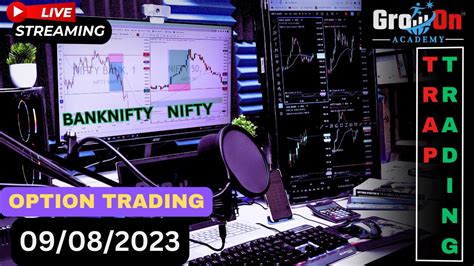 Live Nifty & Banknifty | 09-08-2023 | Option Trading | Live Market ...