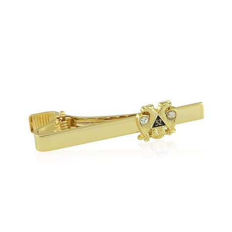 Ancient & Accepted Scottish Rite (32nd Degree) Masonic Tie Clip | The ...