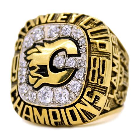 1989 Calgary Flames Stanley Cup Championship Ring - RingGlory