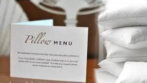 Can I Bring You The Pillow Menu, Sir? | Pillow Advisor