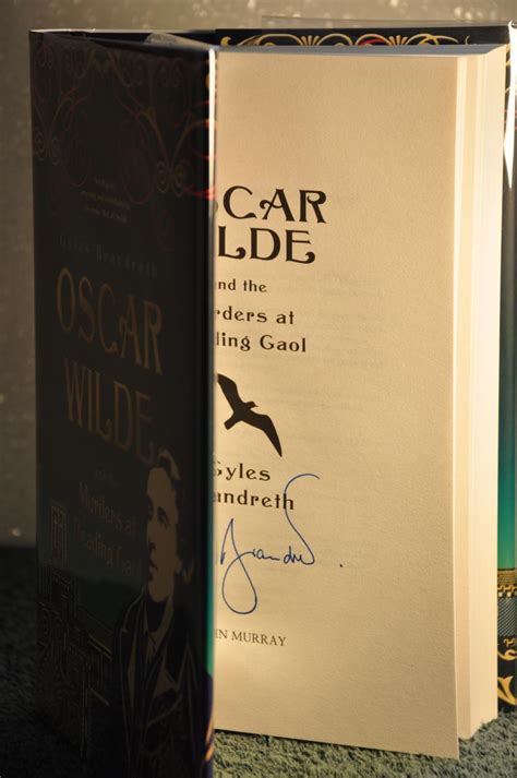 Oscar Wilde and the Murders at Reading Gaol **SIGNED** by Brandreth ...