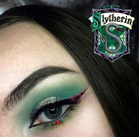 Slytherin Inspired Makeup Look