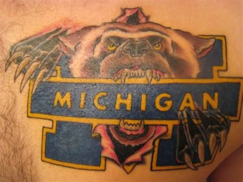 Pin by Brian Gabrion on Michigan Wolverines | Michigan tattoos ...