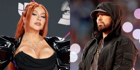 Christina Aguilera & Eminem Went From Crushes to Enemies, According to ...