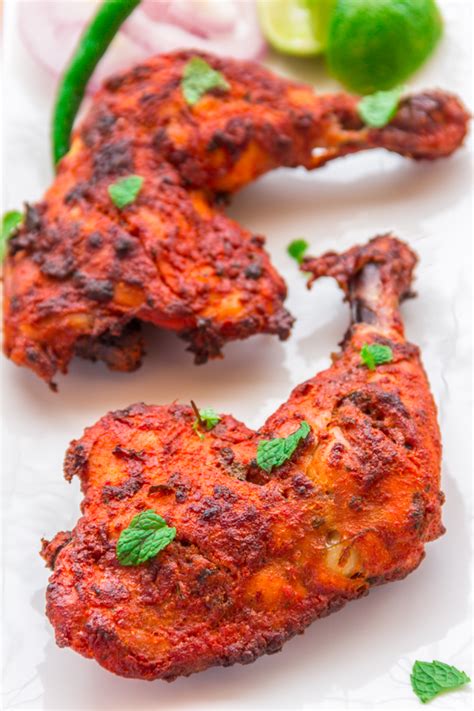 Restaurant Style Tandoori Chicken | Best Ever Tandoori Chicken Recipe ...