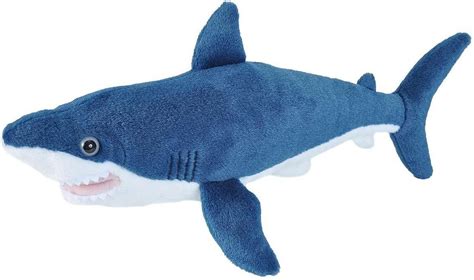 Wild Republic Mako Shark Plush, Stuffed Animal, Plush Toy, Gifts for K ...