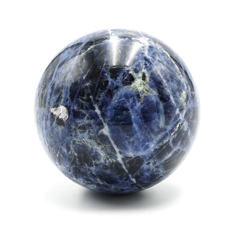 gemZworldsodalite crystal sphere from Brazil by Gemzworld crystals