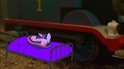 Twilight Sparkle sleeping with Thomas by LPStheforestengine on DeviantArt