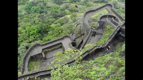 Sinhagad fort Road in Monsoon - YouTube