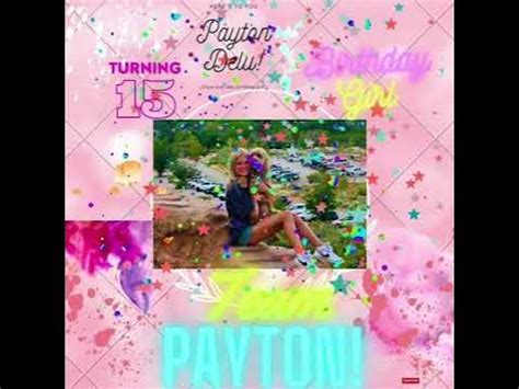 Happy Birthday Payton Delu!@PaytonDelu - YouTube