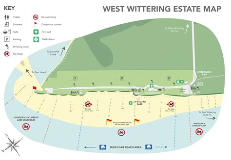 Estate map — West Wittering