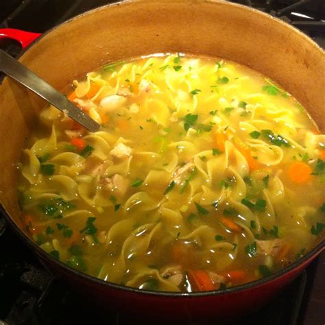 Delicious Comfort: Ina Garten's Chicken Noodle Soup Inspired By ...