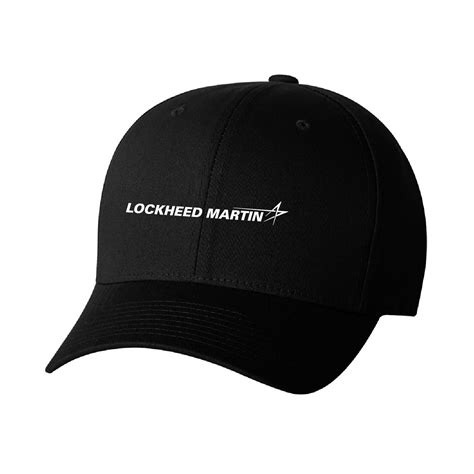 Headwear | Lockheed Martin Adult Flex Fit Cotton Twill Cap | 8625