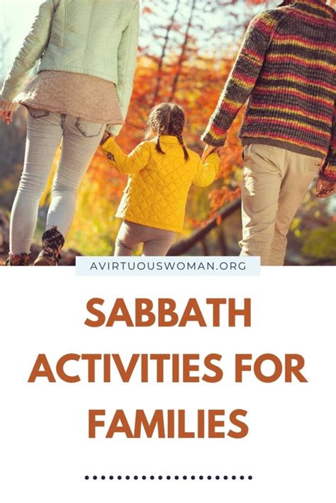 25 Sabbath Activities for Families to Enjoy