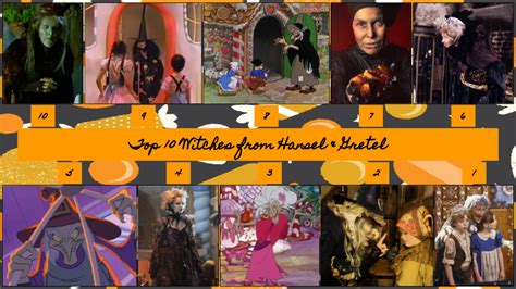 Top 10 Witches from Hansel and Gretel by JJHatter on DeviantArt