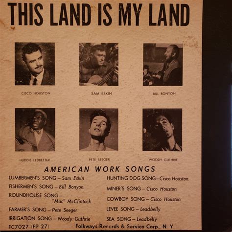 This Land Is My Land (1952, Vinyl) - Discogs