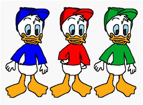 Huey Dewey And Louie Duck - Cartoon, HD Png Download - kindpng